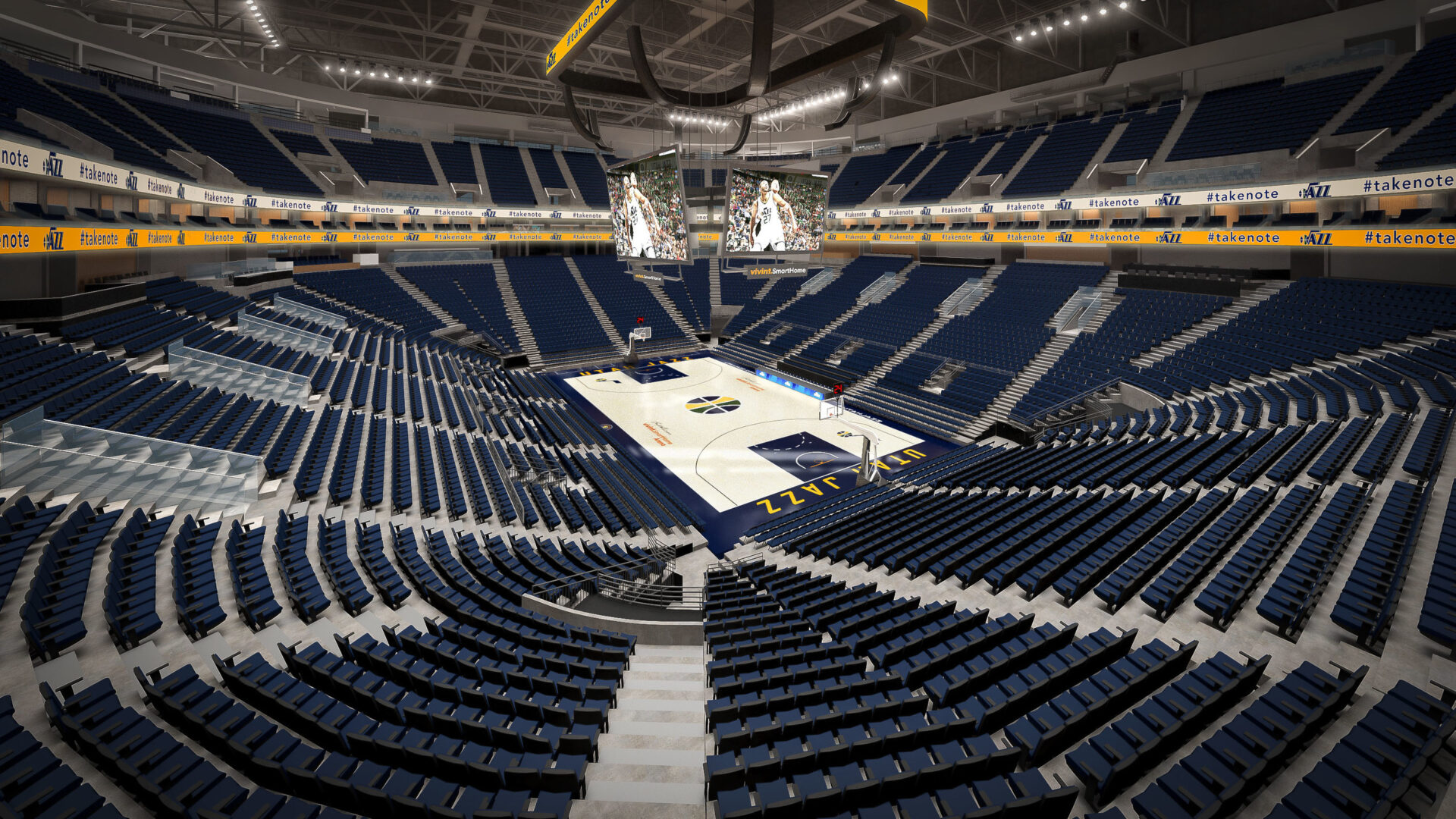 Vivint Jazz Seating Chart