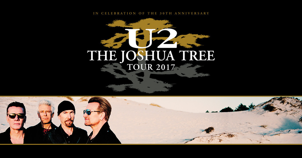 u2 joshua tree tour setlist 2017