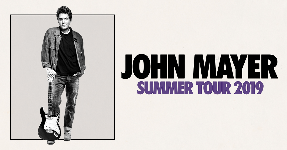 john mayer tour times