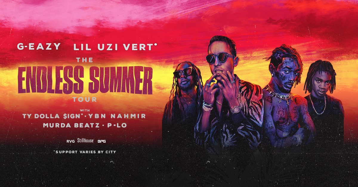 G-Eazy and Lil Uzi Vert Announce 'The Endless Summer Tour' 2018
