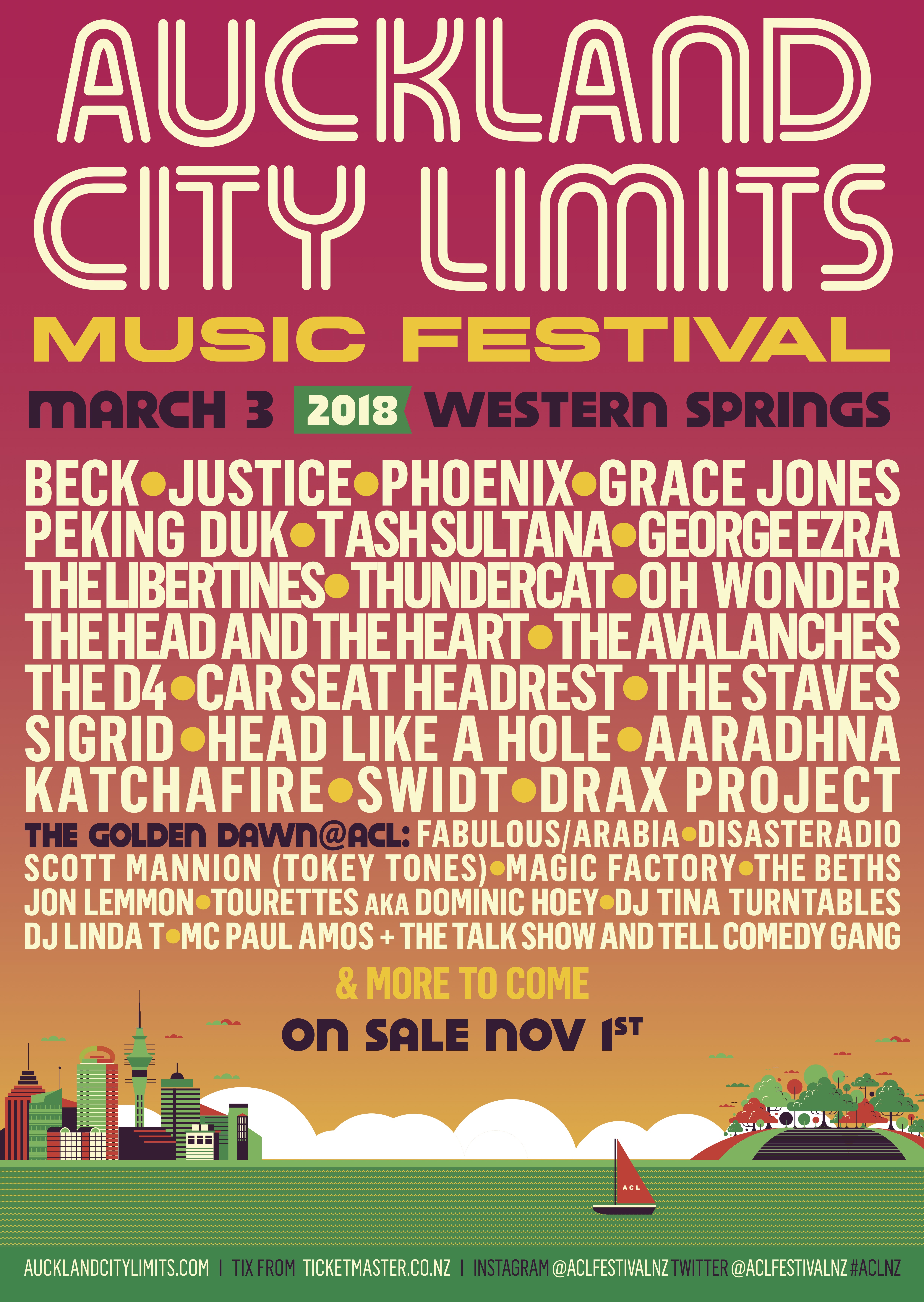 Auckland City Limits Poster