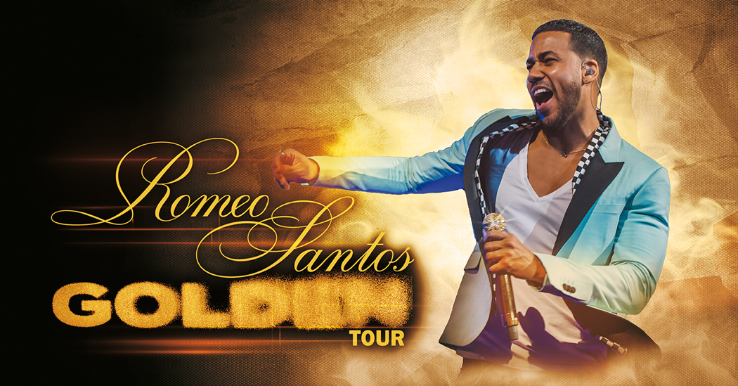 The King of Bachata' Romeo Santos Confirms Details for Leg 2 Of His Highly  Successful 'Golden Tour' - Live Nation Entertainment