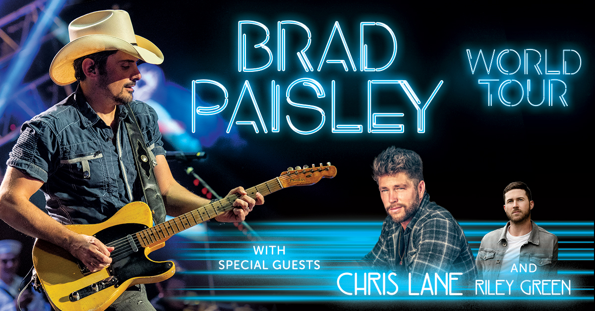 Brad Paisley Tour 2019 Ak Chin Pavilion May 31