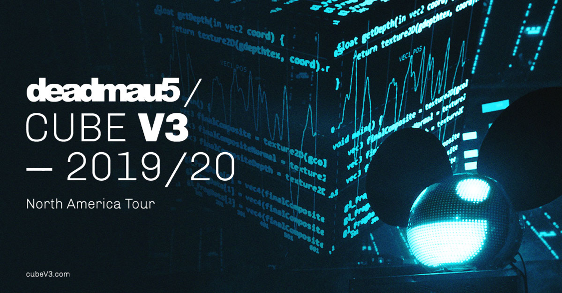 Deadmau5 Announces Cube V3 North American Tour Live Nation Entertainment