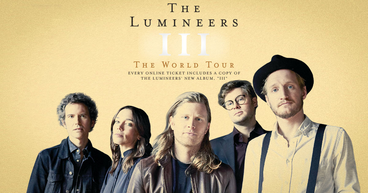 The Lumineers Announce 2020 North American Tour Live Nation Entertainment The Lumineers Announce 2020 North American Tour Live Nation Entertainment