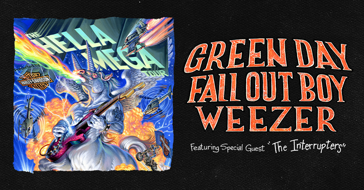 Rock Icons Green Day Fall Out Boy And Weezer Announce