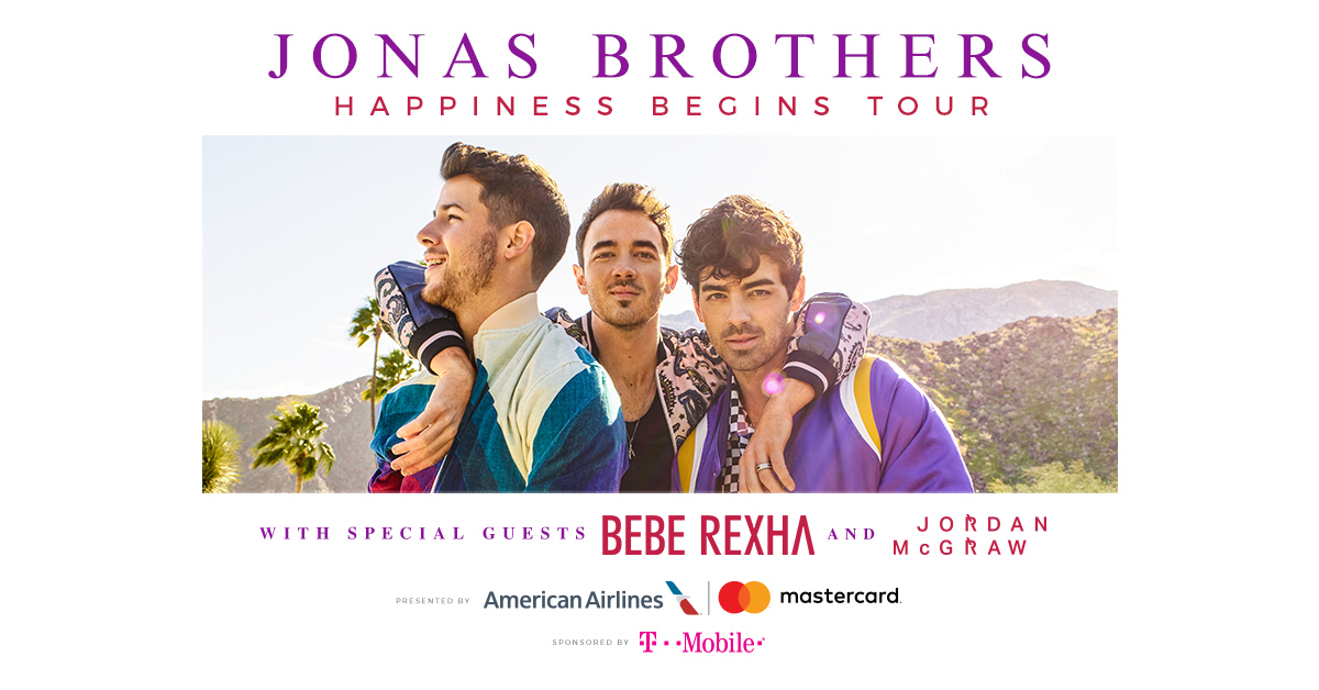 jonas brothers tour what time do they go on