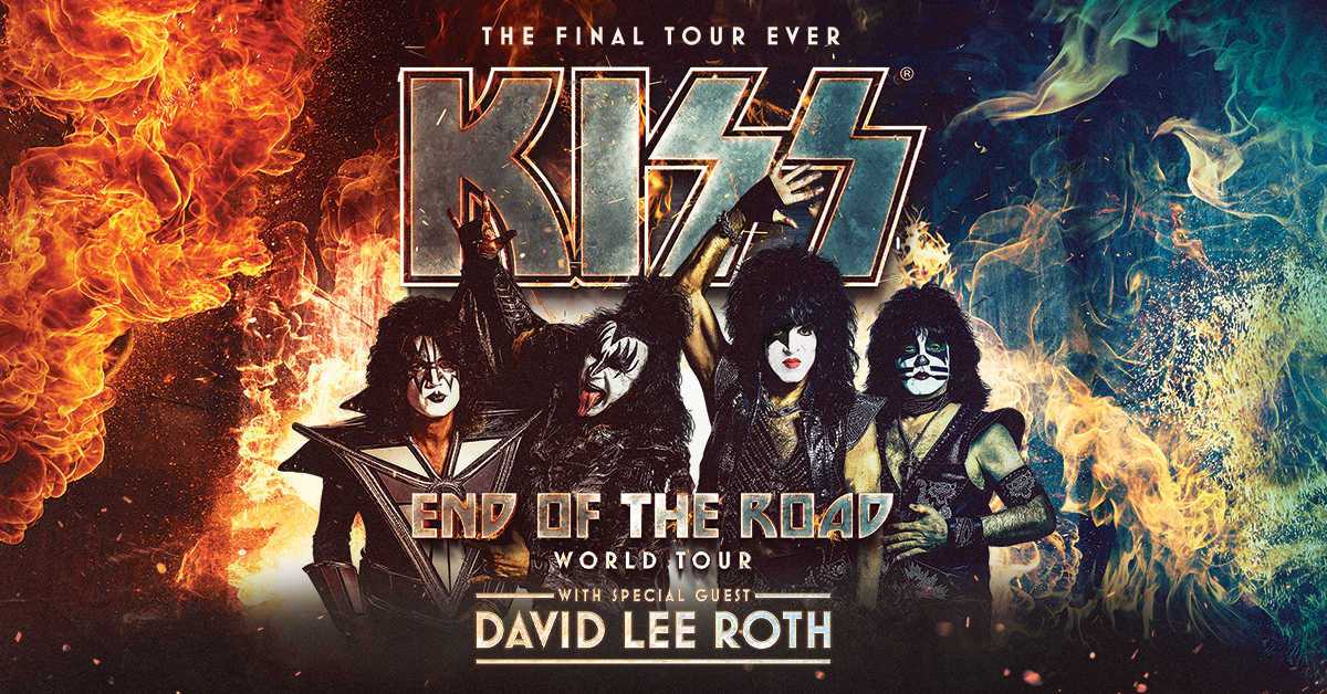 Image result for images of Kiss and david lee roth tour"