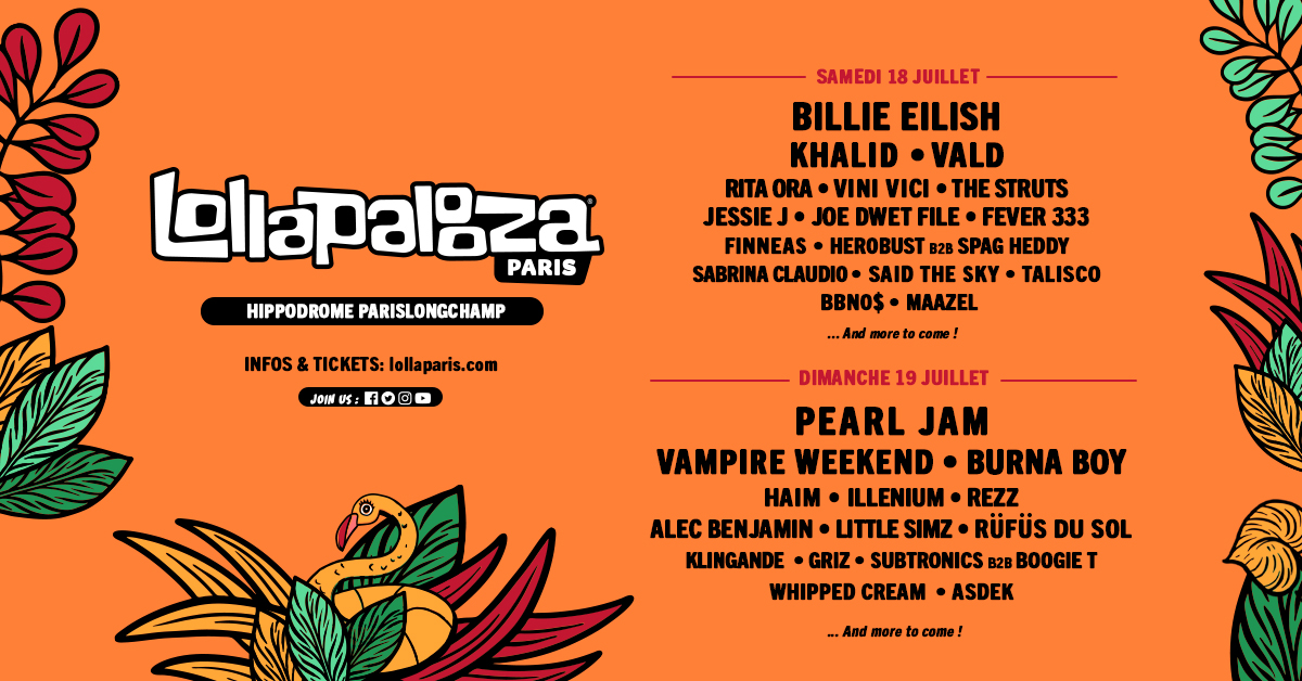 Lollapalooza Chile, (Lolla Chile) 2023 - Travel Begins at 40