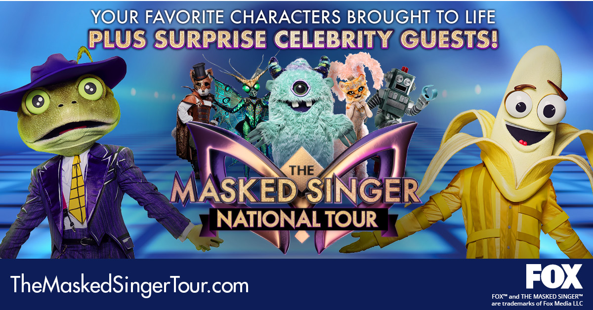 The Masked Singer Unveils 45 City U S National Tour Live