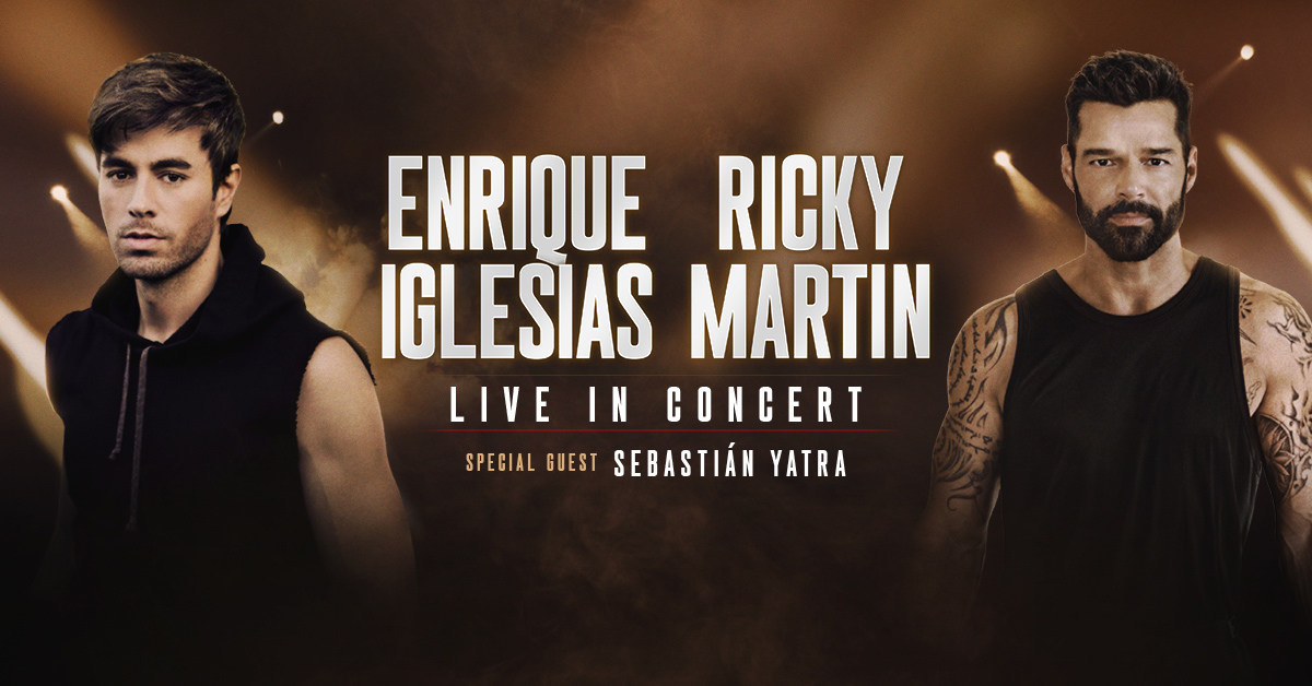 Global Superstars Enrique Iglesias And Ricky Martin Announce First Ever