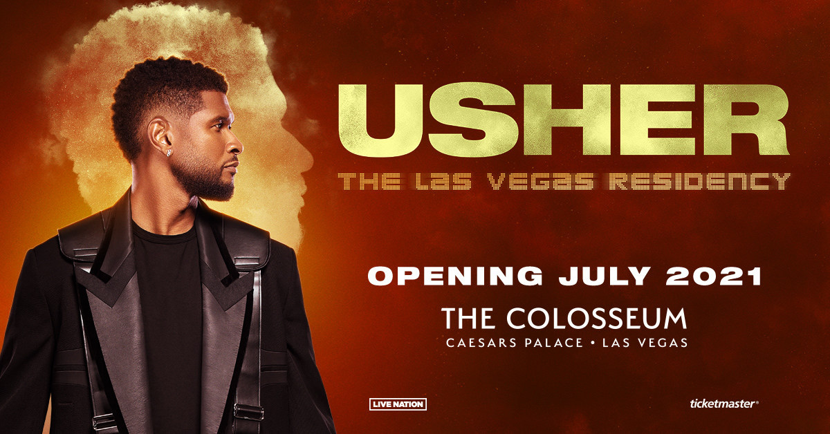 Usher Announces Headlining Las Vegas Residency At The Colosseum At Caesars  Palace - Live Nation Entertainment