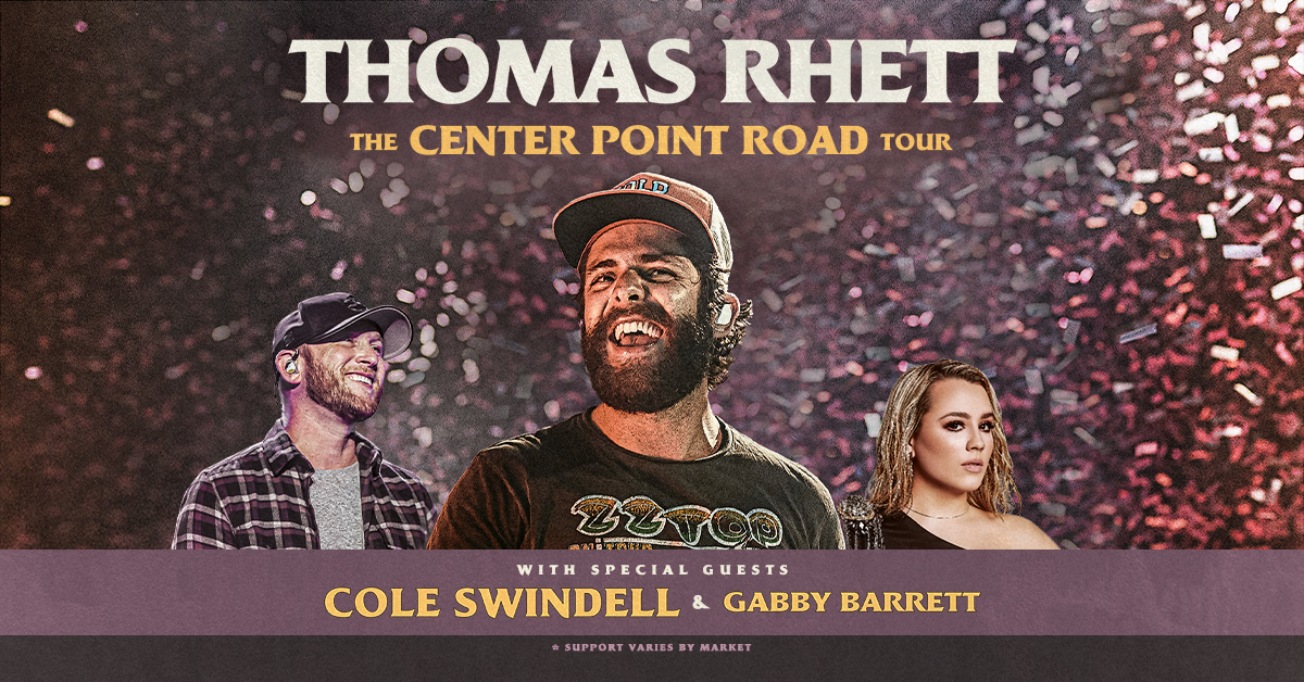 Thomas Rhett Plots 2021 The Center Point Road Tour Dates Live Nation Entertainment