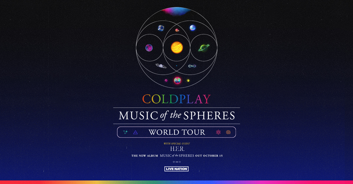 Coldplay Announce Music Of The Spheres World Tour - Live Nation