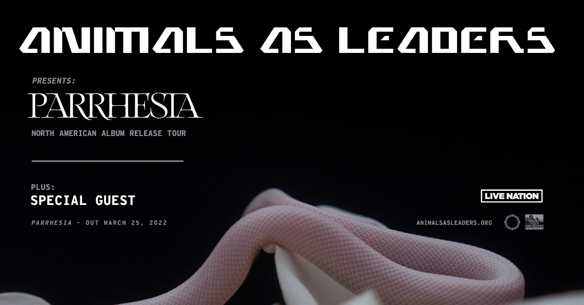 Animals As Leaders Announce The Parrhesia US Tour - Live Nation Entertainment Animals As Leaders Announce The Parrhesia US Tour - Live Nation Entertainment