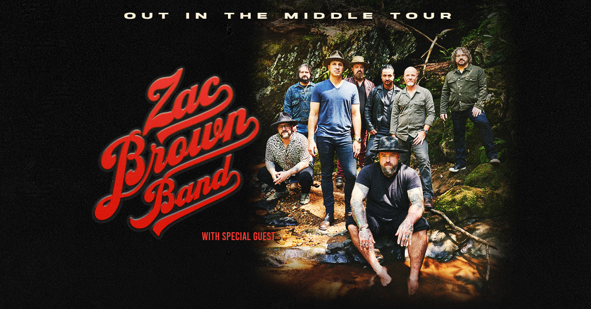 Zac Brown Band Announces 2022 International “Out In The Middle Tour ...
