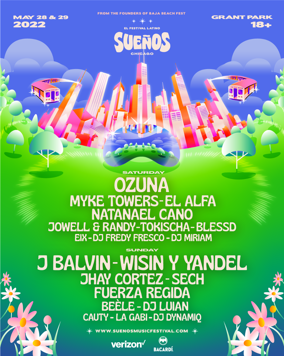 Inaugural Sueños Music Festival Coming To Grant Park May 2829, 2022