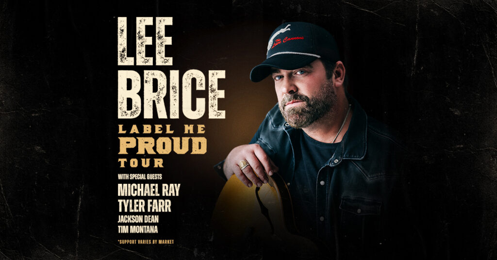 MultiPlatinum Selling Country Music Powerhouse Lee Brice Announces His