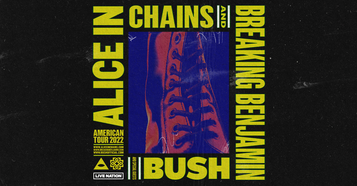 Alice In Chains & Breaking Benjamin Announce 2022 Tour Kicking Off This