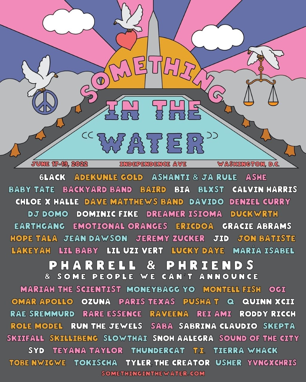 Pharrell Williams' Something in the Water Festival Returns To