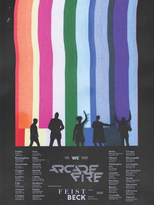 arcade fire tour with beck