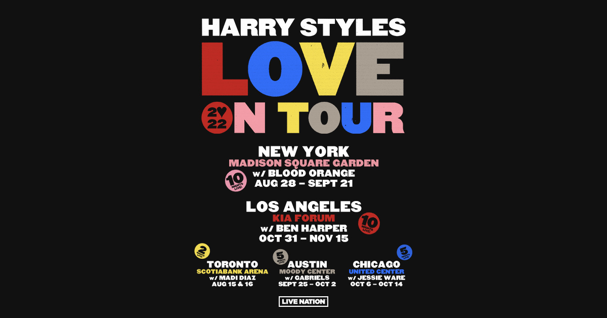 Harry Styles Brings 'Live On Tour' to Final Performances in