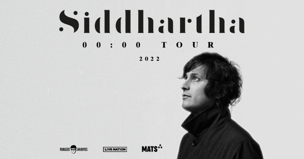 Siddhartha Announces U.S. Shows With 0000 Tour Live Nation Entertainment