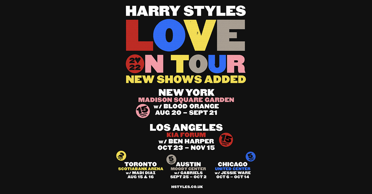 love on tour nyc dates