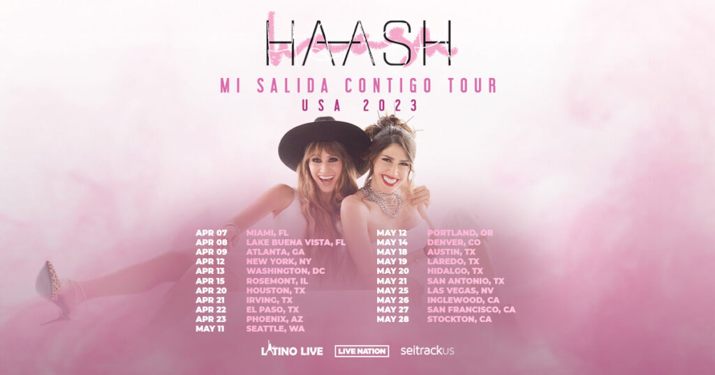 Ha*Ash Announces US Dates For Mi Salida Contigo Tour Live Nation