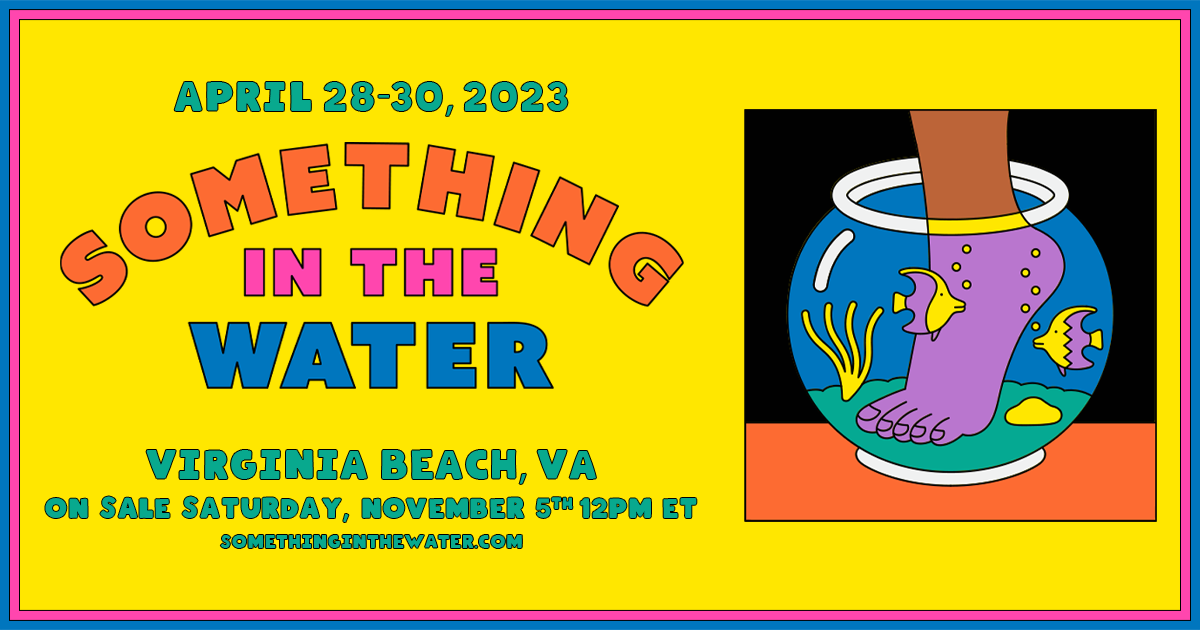 Pharrell Williams Announces 2023 Edition Of Something In The Water