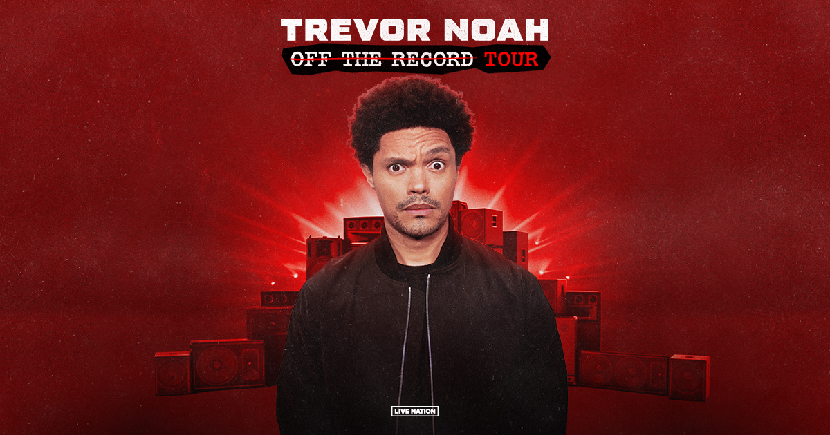 trevor noah tour off the record