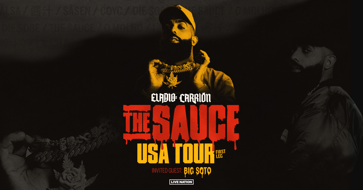 Eladio Carrión Announces Highly Anticipated U.S. Tour “The Sauce USA Tour”  - Live Nation Entertainment