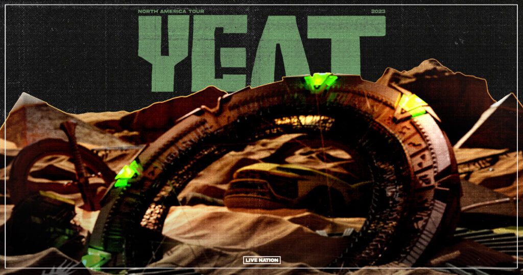 Yeat Announces 2023 North American Tour Kicking Off In March Live