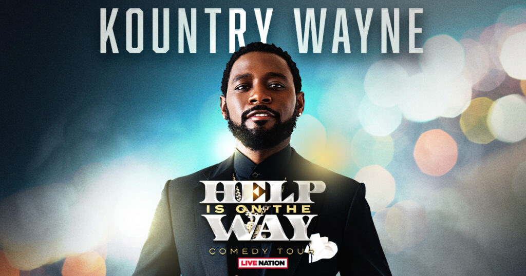 Kountry Wayne Announces 2023 HELP IS ON THE WAY Comedy Tour Live