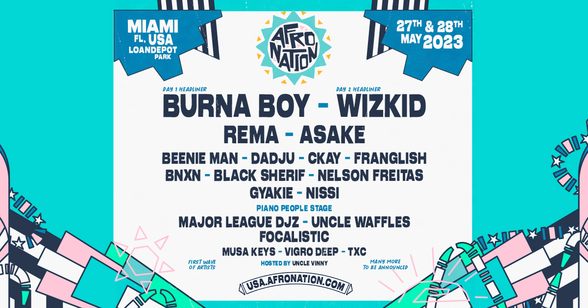 Afro Nation Expands to US, Recruits Burna Boy and WizKid to Headline