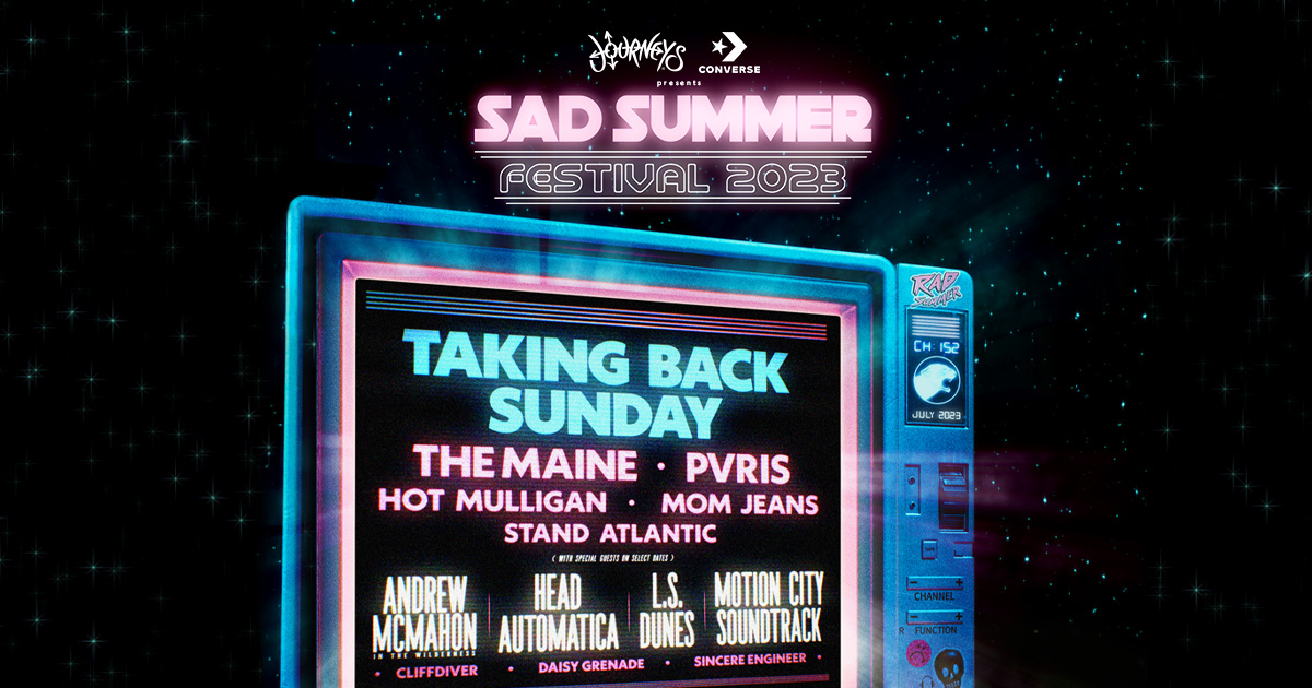 Sad Summer Festival Presented By Journeys & Converse For 2023 Its Fourth Year Across The US - Live Nation Entertainment