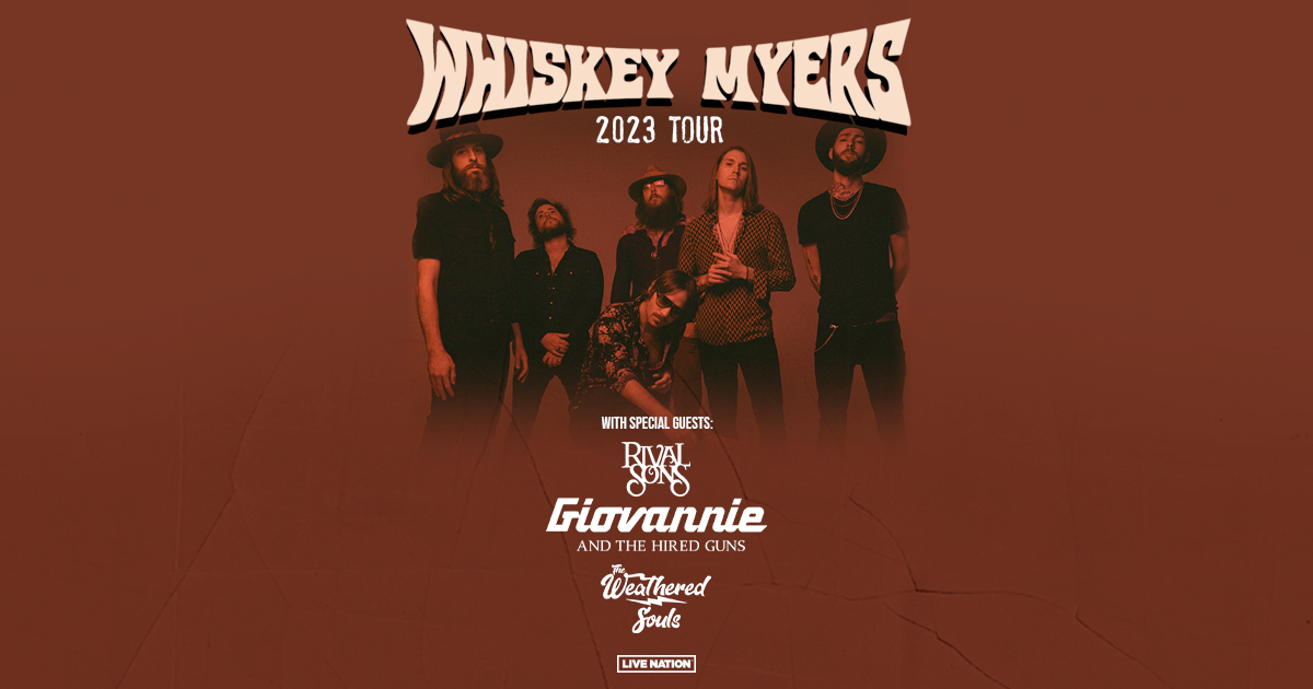 whiskey myers tour california