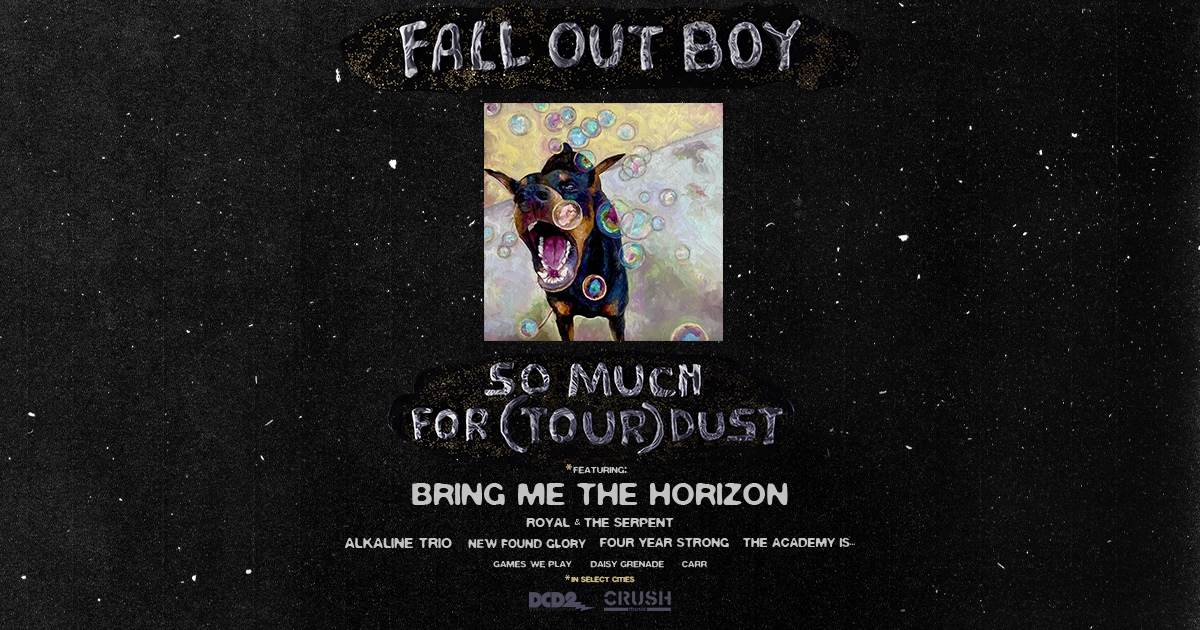 Fall Out Boy Announces So Much For (Tour) Dust - Live Nation Entertainment