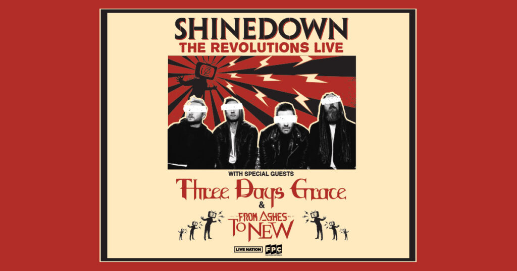 Shinedown Announces The Revolutions Live Tour Live Nation Entertainment