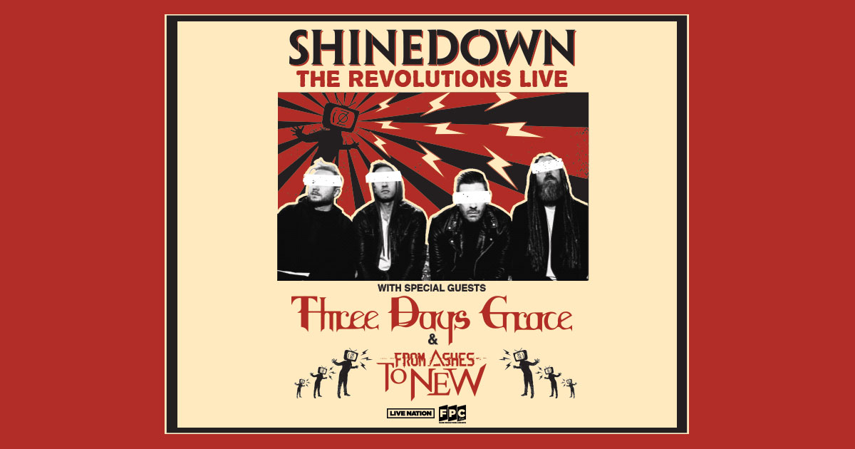 Shinedown The Revolution'S Live Tour 2025 Setlist Calla Corenda