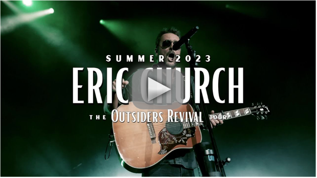 eric church tour openers