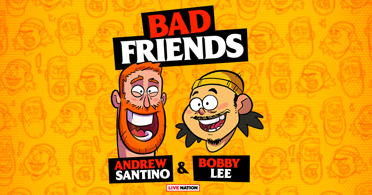 Comedians Andrew Santino And Bobby Lee To Take “Bad Friends” Podcast On