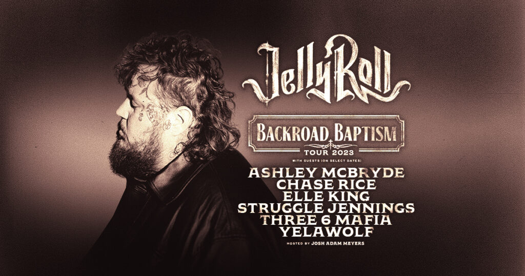 Jelly Roll Announces North American Backroad Baptism Tour Live Nation