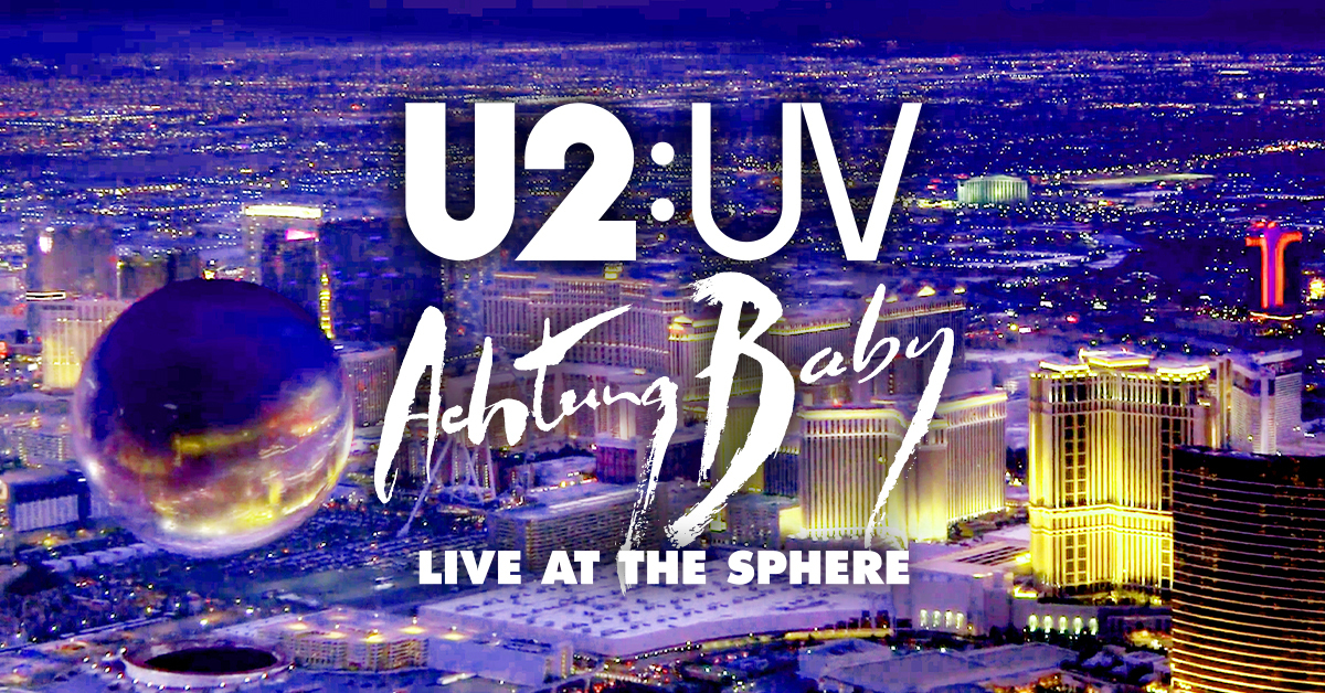 u2 tours the sphere