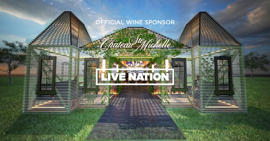 Chateau Ste. Michelle Partners with Live Nation as FirstEver National
