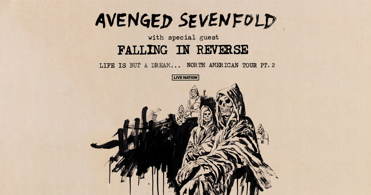 Avenged Sevenfold Announces Fall Leg Of 'Life is But A Dream…' North  American Tour - Live Nation Entertainment