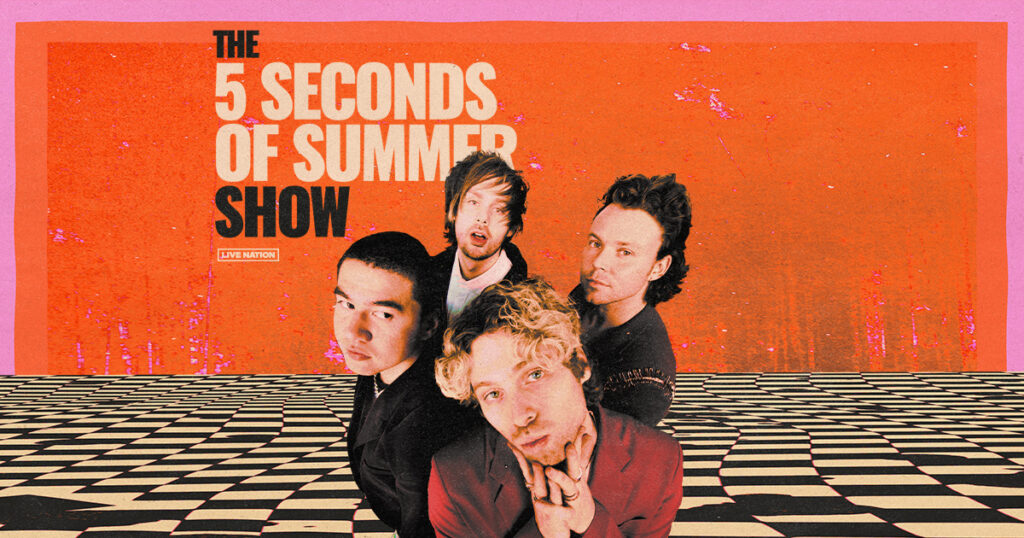 5sos tour poster