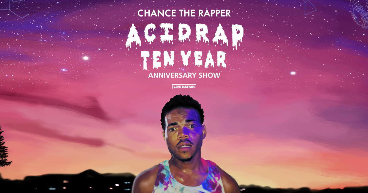 Chance the Rapper Celebrates Acid Rap Ten Year Anniversary Live