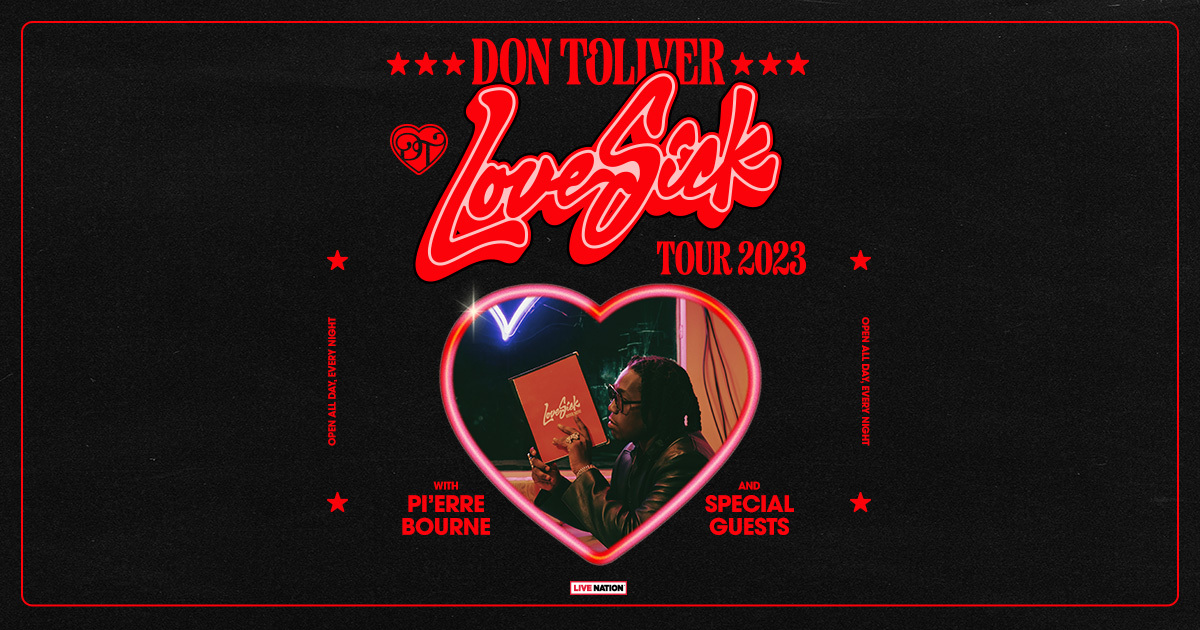 Don Toliver Announces Thee Love Sick Tour 2023 - Live Nation
