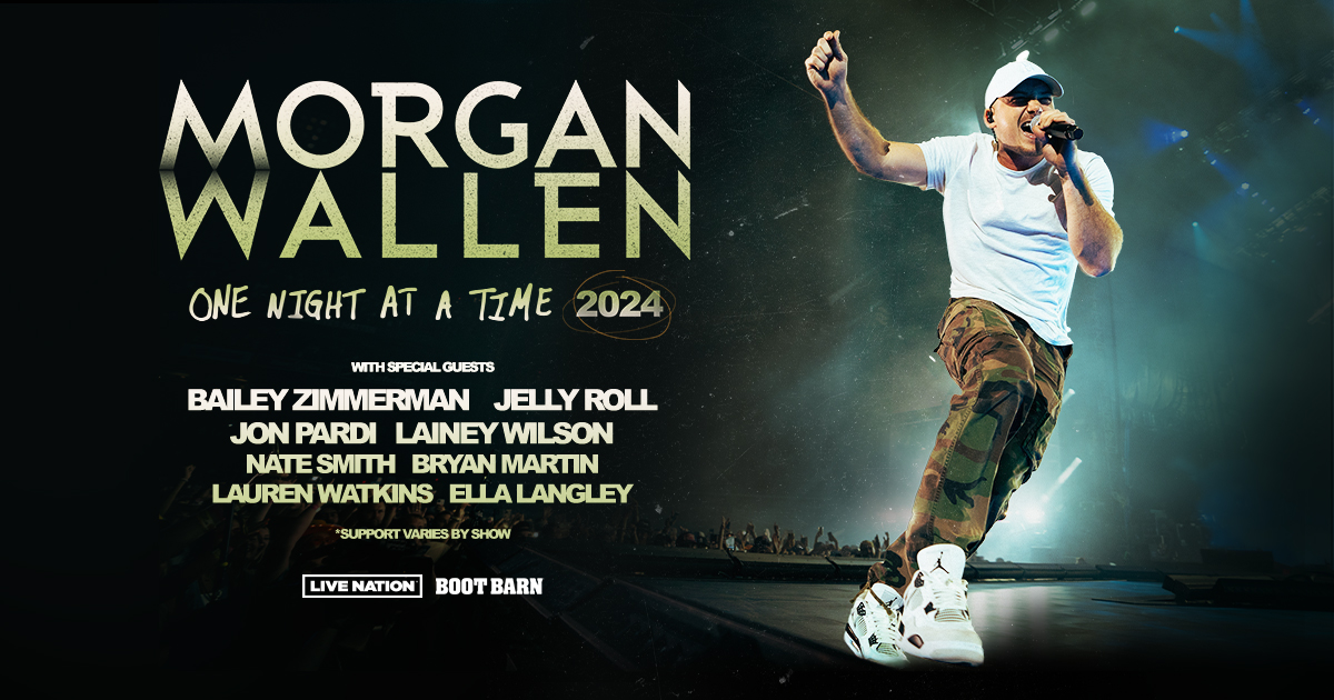 Morgan Wallen, Parker McCollum, Ernest & Dylan Marlowe Tickets Sat